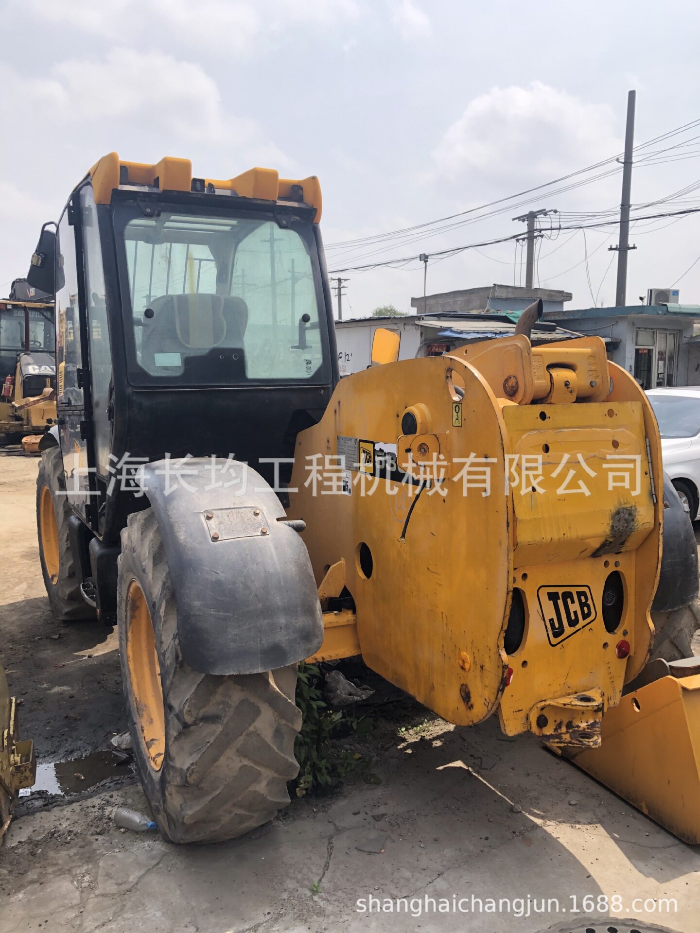JCB越野叉车伸缩臂叉车14吨电动叉车座驾式杭州合力包邮