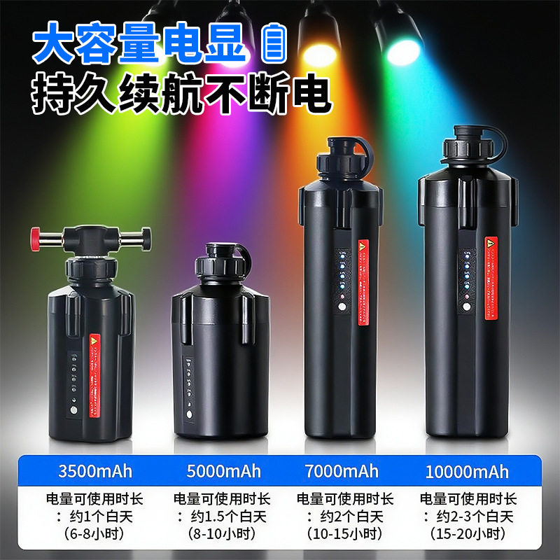 14.8V5000mAh电动渔轮电池防水防腐蚀跨境快抽铁板适用禧玛诺达瓦