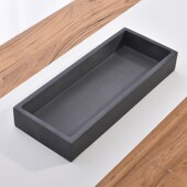 整块乌金石盆假山吸水石石材花盆创意微景观天然石头盆景山水盆包