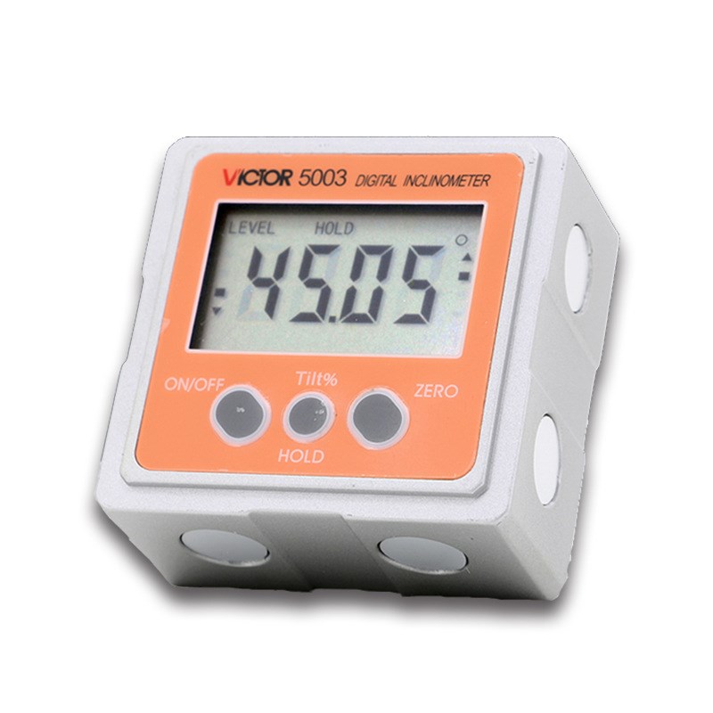 胜利数显倾角仪带磁电子角度仪倾角盒水平仪VC5003/VC5001/5005