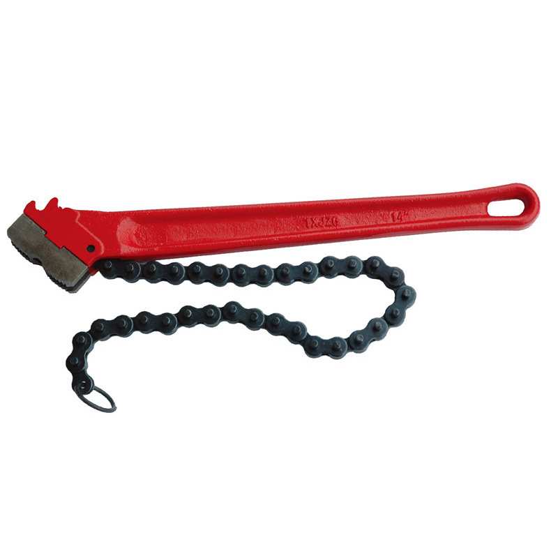 天达新工水管钳多用圆管钳夹管钳美式重型链条管子钳TD06A-4