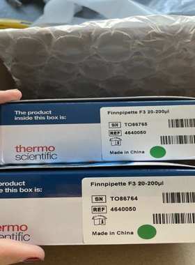 4640050赛默飞Thermo F3单道可调移液器20-200ul