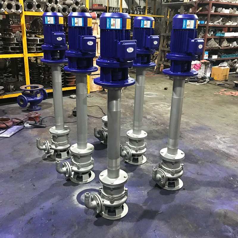 YW液下排污泵不锈钢排污泵立式污水提升泵无堵塞耐腐蚀酸碱污泥泵