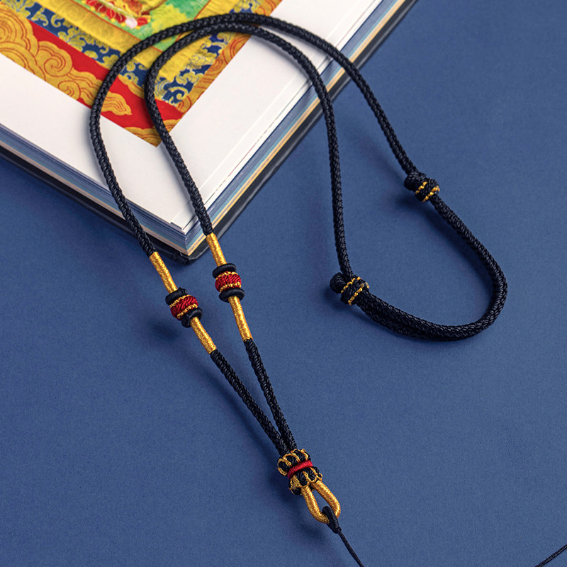 高端吊坠绳子项链绳手工编织黄金玉绳子吊坠挂绳黑色挂件绳高货绳,饰品/流行首饰/时尚饰品新,绳,淘宝优惠券,粉丝福利购,淘宝优惠卷