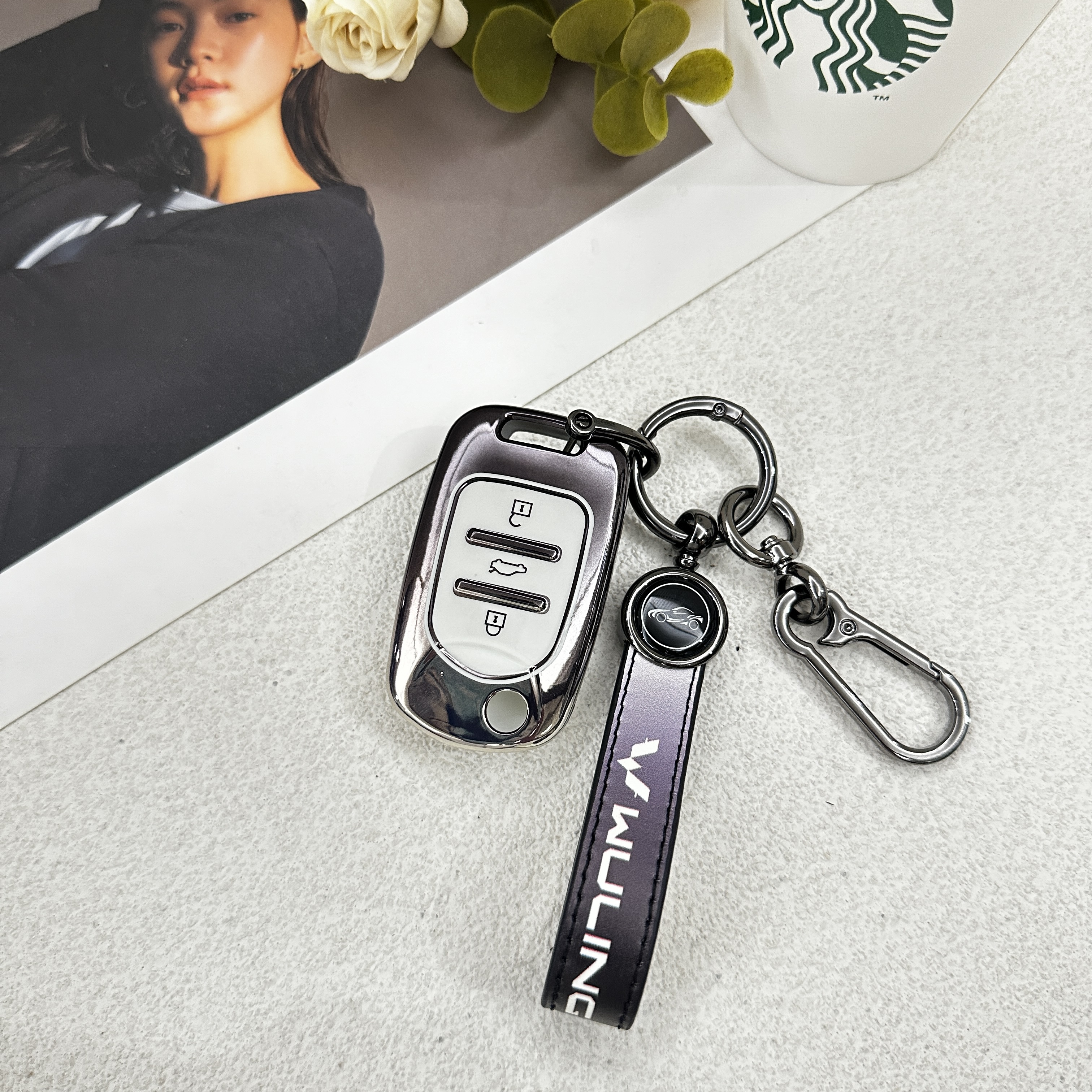 适用25款五菱迷你马卡龙四代钥匙套宏光miniev/nano/s3/s/plus包