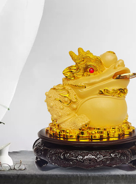 貔貅摆件招财饭店开业礼物开张礼品金蟾工艺礼品摆饰客厅吧台收银