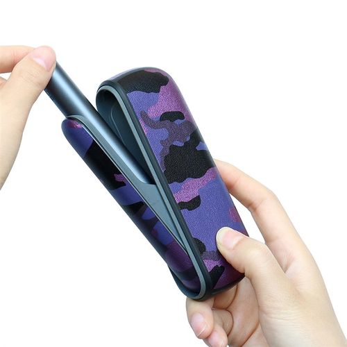 适用iqo七代保护套时尚迷彩外壳配件六代4.0经典侧开款替换侧盖片