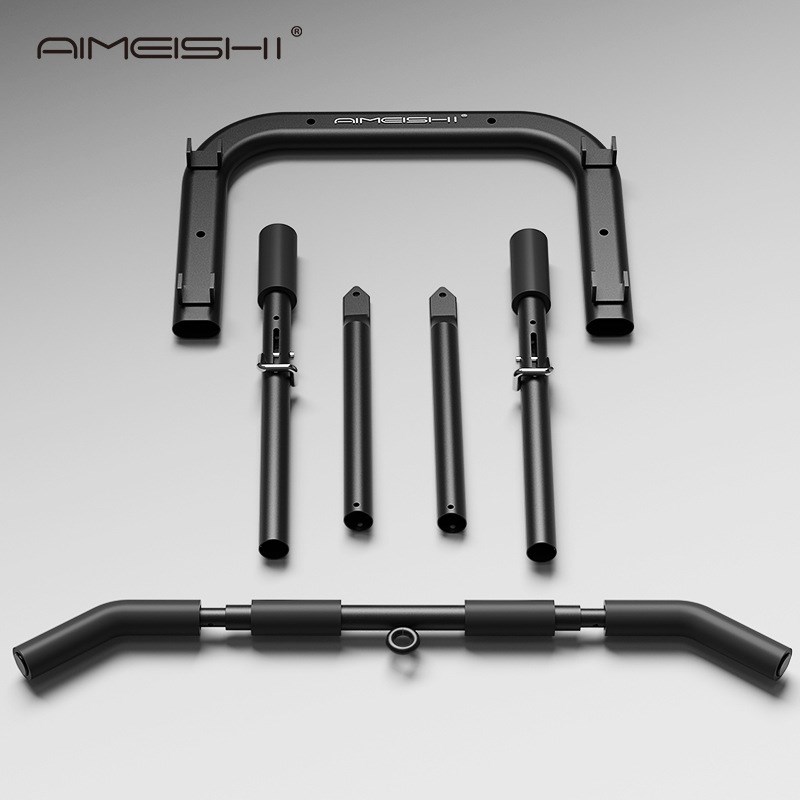 引体向上器墙体打孔单杠家用室内墙上单双杠固定单杆家庭健身器材