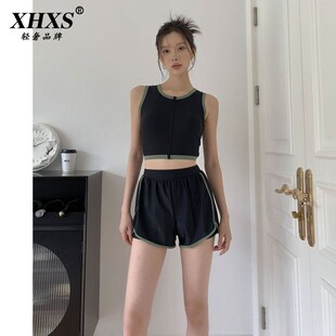 泳衣女保守分体2024新款 泡温泉游泳衣 夏微胖遮肚显瘦气质减龄大码