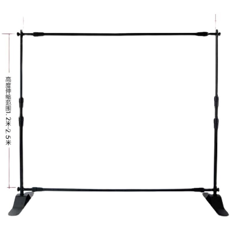 拉网展架伸缩海报支架快幕秀架子活动宣传摄影背景墙喷绘签名墙