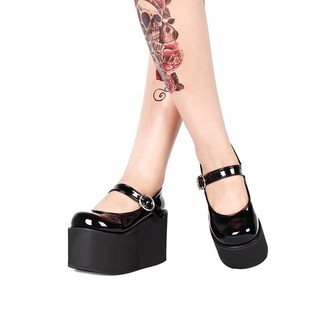 厚底松糕单带单鞋 Lolita大头鞋 6016 日常款 2020新品