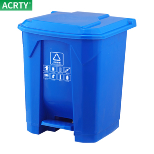 带内桶垃圾分类垃圾桶带盖家用厨房饭店脚踏式大大容量加厚带手提