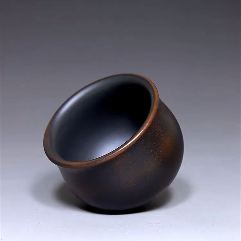 坭兴陶主人杯客杯品茗杯素杯60cc