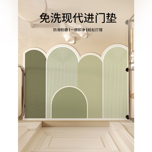 入户门地垫20g24新款pvc可擦免洗门垫进门脚垫家用垫子可裁剪地毯