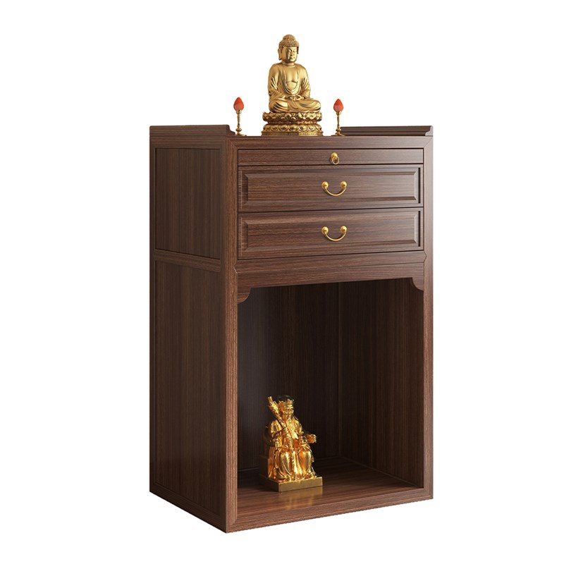 家用实木新中式佛柜佛台佛龛神台神柜神龛简约供台柜地主财神供桌