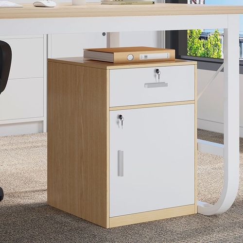 新疆办公文件柜资料柜档案柜子办公桌下收纳柜多层抽屉储物柜