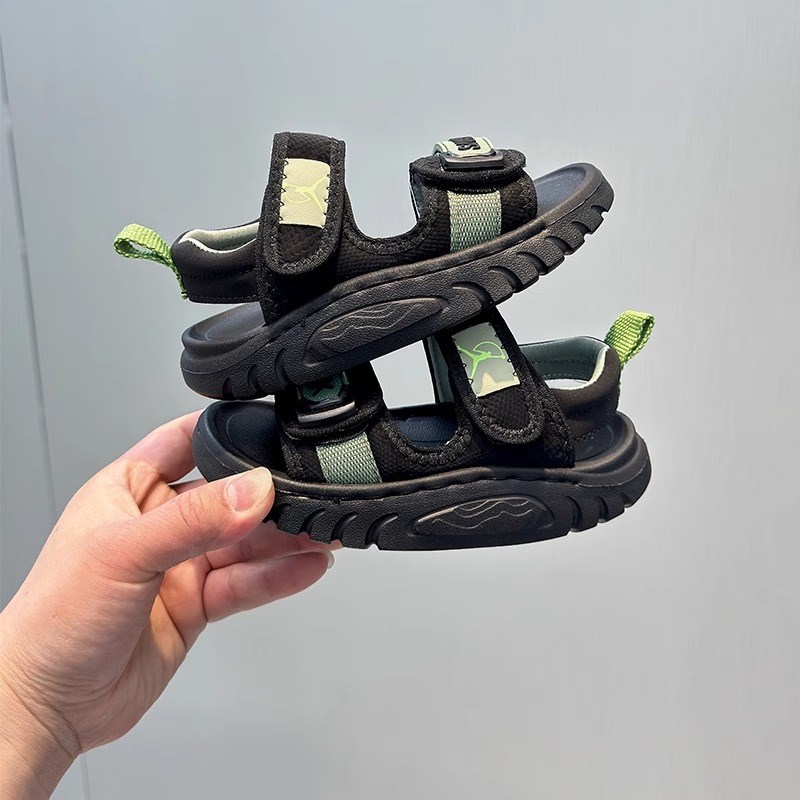 男童鞋凉鞋2025新款夏季儿童运动凉鞋男宝鞋子夏款软底男孩沙滩鞋