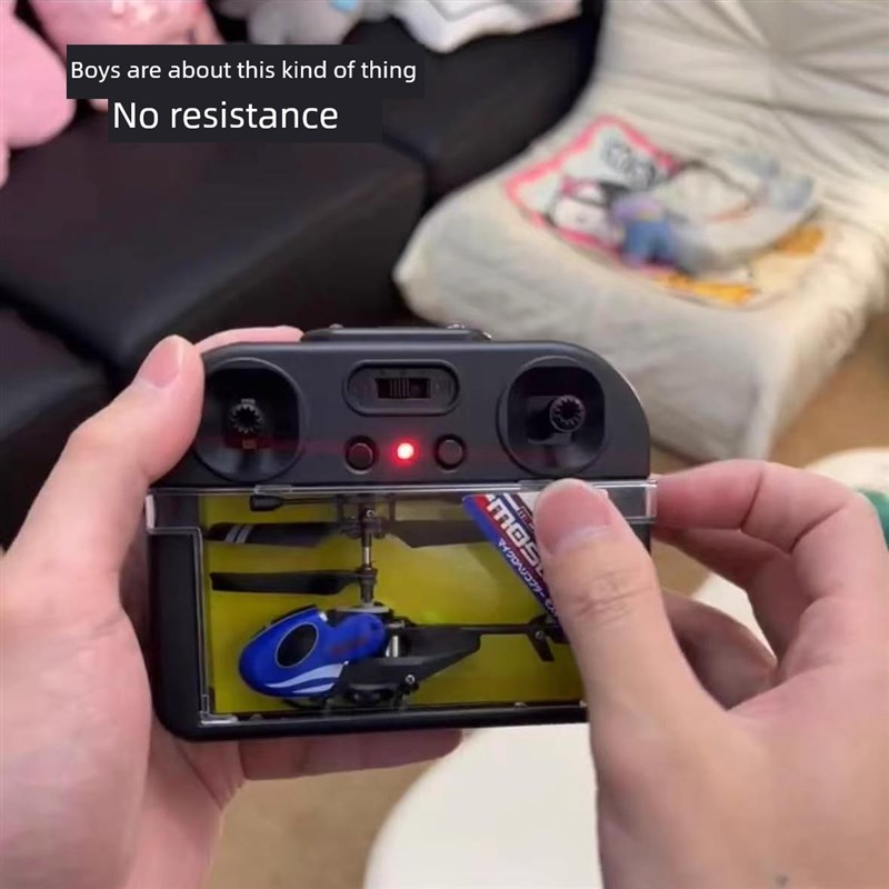 迷你手柄遥控感应直升机3.5通道防摔飞机模型灵活控制儿童玩具