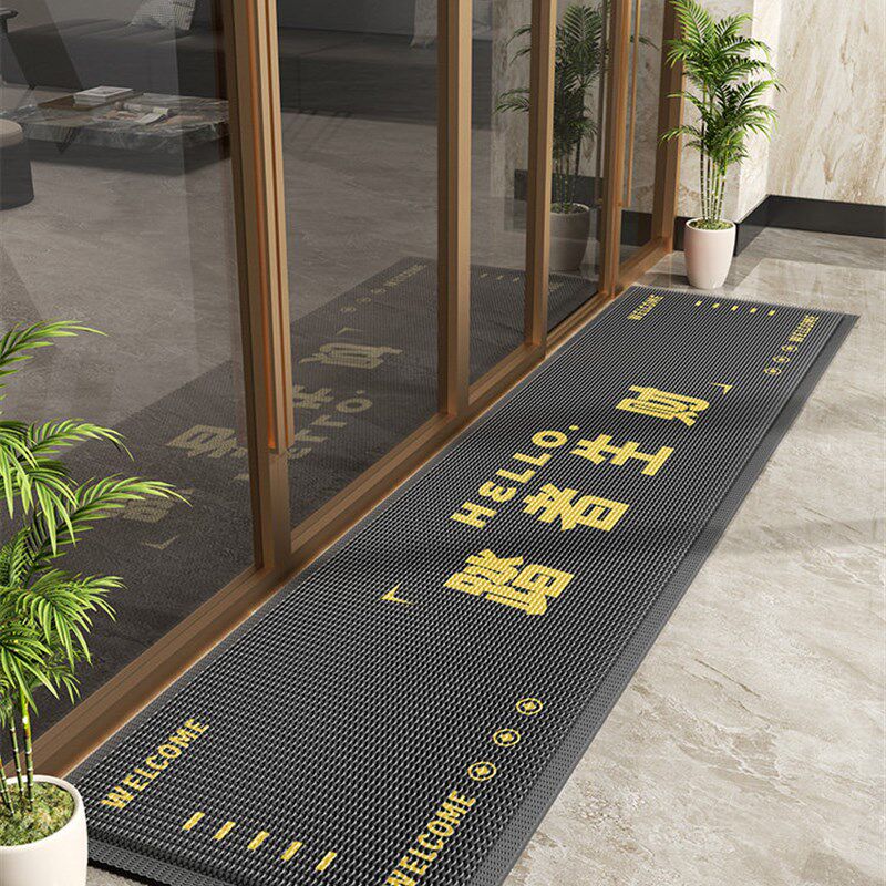 商用店铺超市酒店门口迎宾地毯入户门地垫室外防滑V垫进门脚垫定