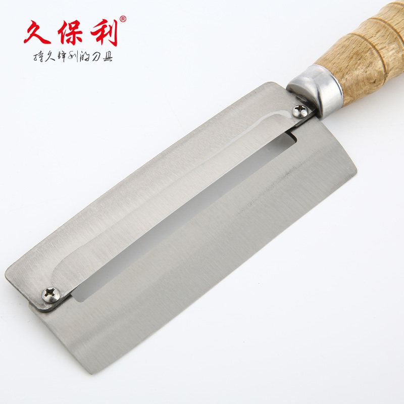 久保利不锈合金钢甘蔗刀甘蔗刨水果甘蔗削皮刀削皮器削菠萝皮工具