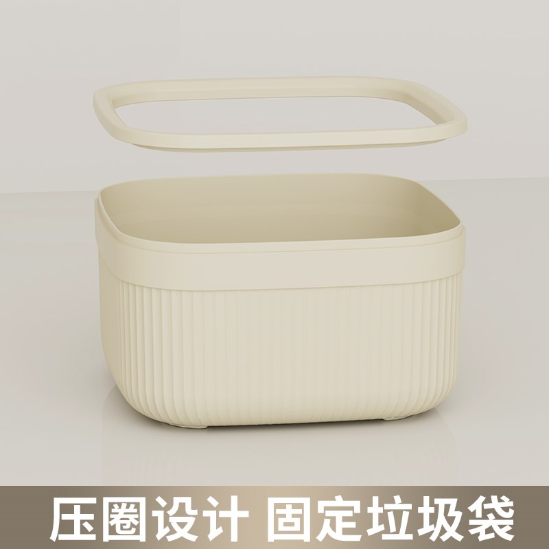 桌面垃圾桶可爱小号迷你2024新款家用宿舍客厅办公室收纳桶高颜值