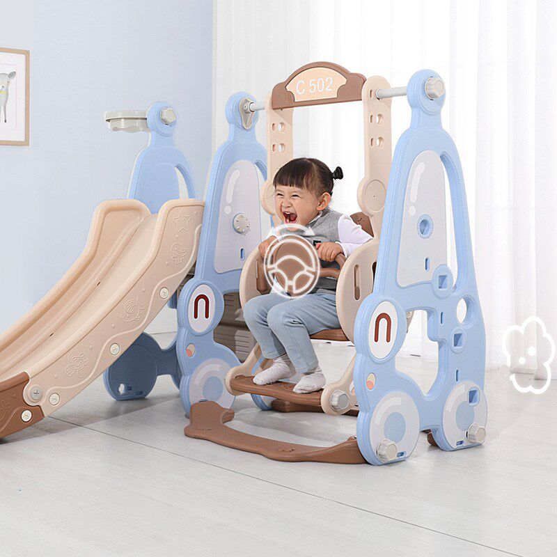 儿童滑梯秋千室内宝宝滑滑梯小型幼儿园小孩婴儿小滑梯游乐场玩具