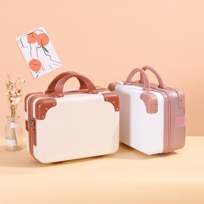 密码手提箱子小行李箱女可爱化妆箱14寸小型轻便旅行箱迷你收纳包