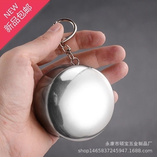 不锈钢伸缩杯户外旅行折叠杯 酒杯茶水j杯子小中号3折杯 漱q口杯