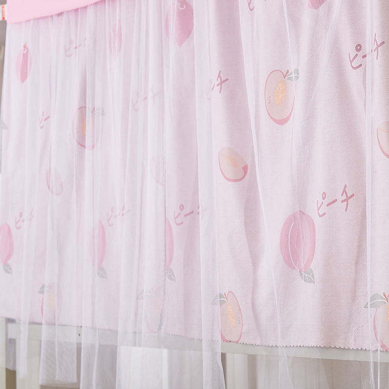 学生宿舍全封闭遮光床帘一体式带支架上铺下铺单人男女生寝室蚊帐