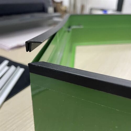 软膜天花b卡布灯箱防风条收边条扣边条软膜天花吊顶缝隙收边