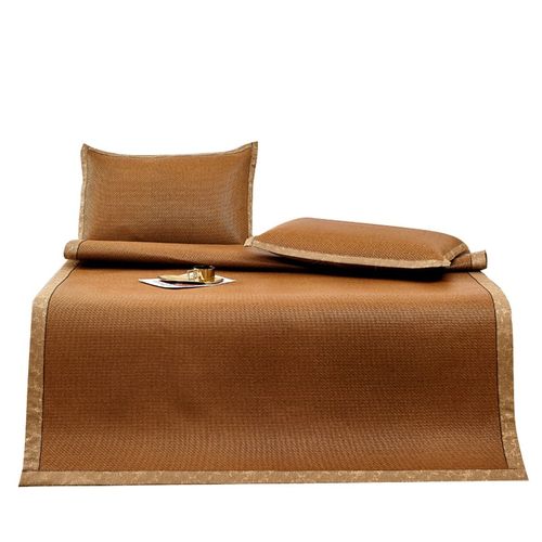 可折叠凉席定制尺寸18m床 夏季榻榻米20米双面藤席08沙发垫子