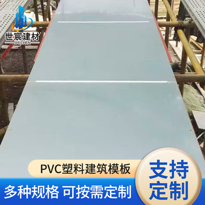 新型塑料建筑模板防水耐用周转次数高施工易脱模大板摸具木板