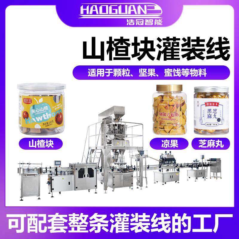 全自动山楂灌装机 桂圆肉芒果干定量罐装机 瓶装凉果芝麻丸灌装线,办公设备/耗材/相关服务,灌装机,淘宝优惠券,粉丝福利购,淘宝优惠卷