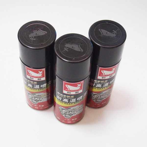 黑色银色手摇 耐温 自喷漆 汽车摩托车排气管改装专用漆