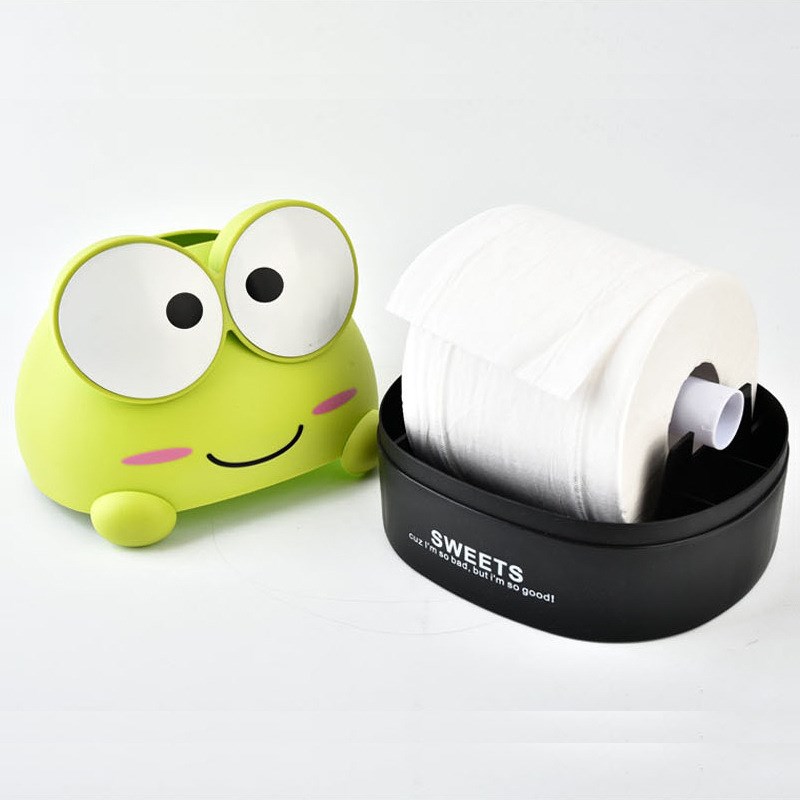 卷纸筒抽纸盒无芯家用卧室客厅茶几桌面可K爱卫生纸纸巾餐巾纸收