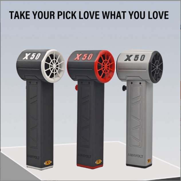 X50涡轮喷气风扇汽车烘干无刷电机大功率暴力风扇涡轮风扇推力1KG