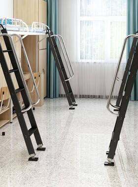 学校宿舍床梯家双层床梯扶手梯子户移动阁楼梯子房车F965SJ75外用