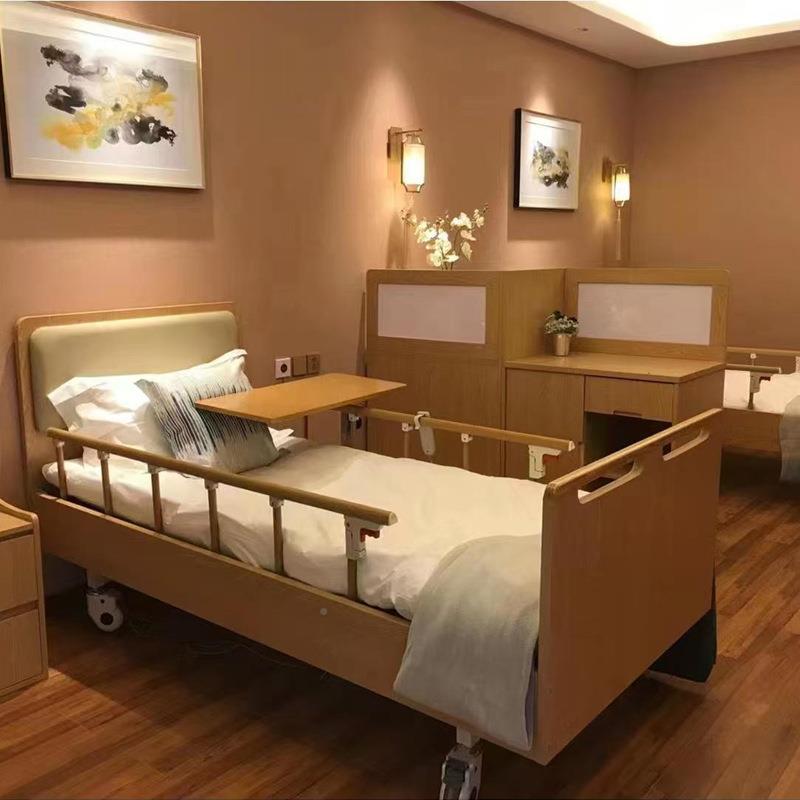 适老化居家养Y16老院动用床老人手单起背抬腿落腿养护老摇床康年