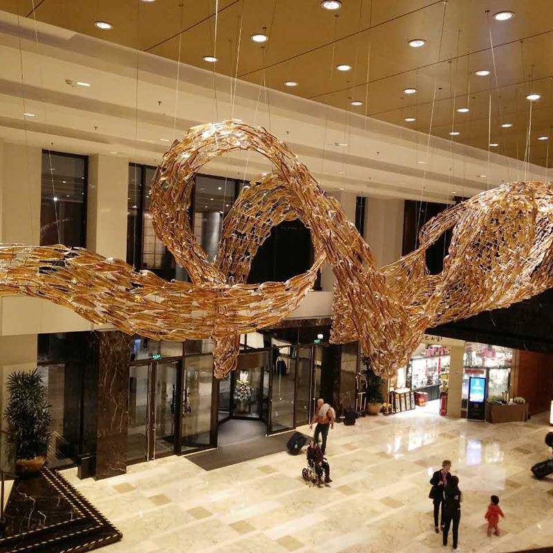 jy-05中式酒非盘店工程吊灯标工程灯术创艺意沙造型灯宴会厅装饰