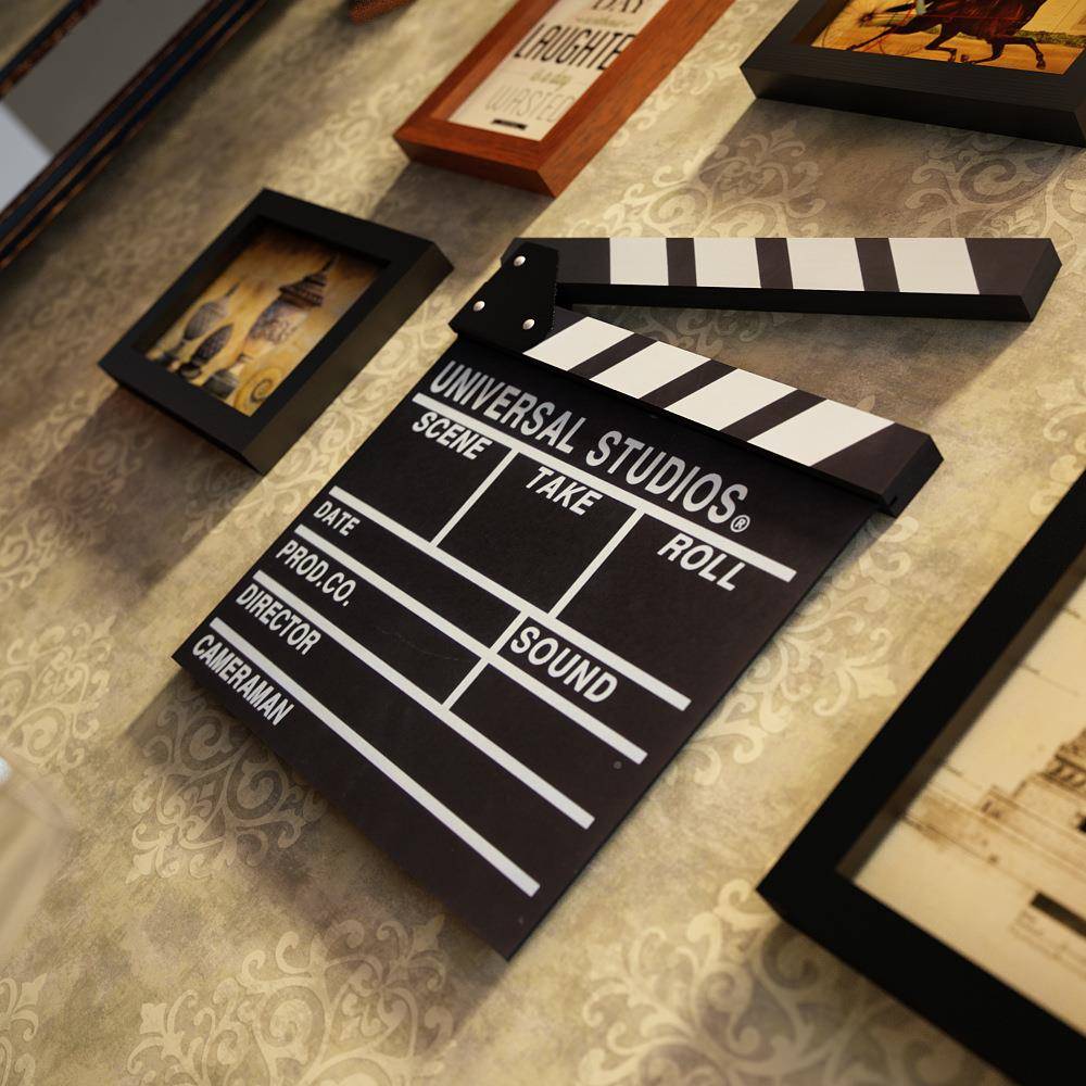 高分2462复框古照片墙_工业风组合相餐馆装2462饰画框子酒吧换相