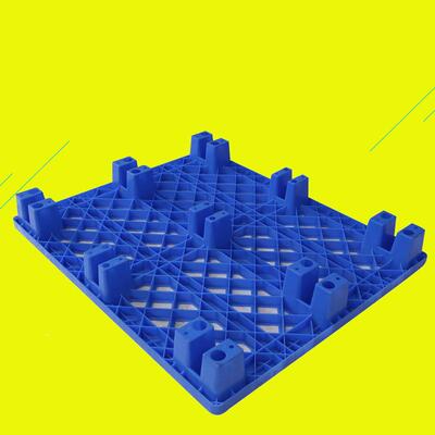 网格九脚塑LMJ料托盘201000叉车栈板1货物堆码周*转0塑胶卡板