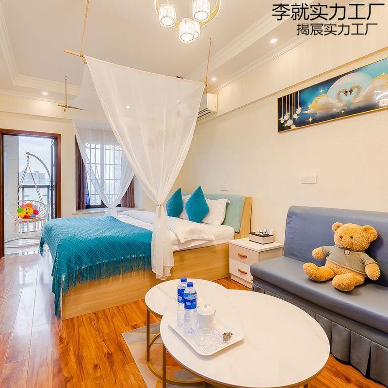 床纱防尘搭纱幔民床子宿光东南亚风格床帘中式卧李就#874遮室架床