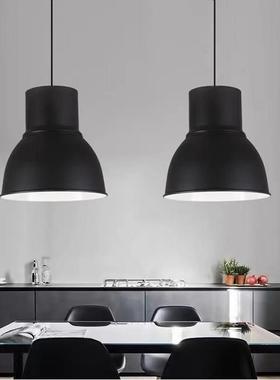 业现代116美简约餐工矿灯罩工风创意个性吧台单头厅发办公室工程