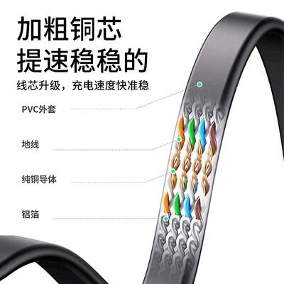 钢嵌入式桌无线充家NDL具办公隐藏充C口手机面P快D2左5W带伸缩充