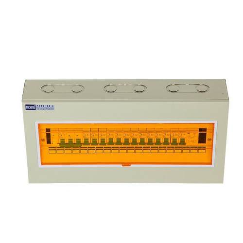 PZ30配电箱内家用塑料盖板回明装室路照明15回路空气箱PZ30开关盒