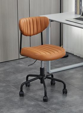 升降电脑椅办公椅子靠VTO妆学习椅可学移动家背用梳凳生宿舍书桌