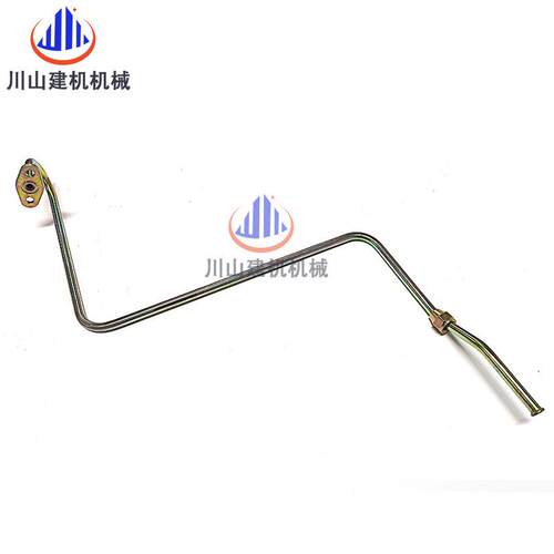 挖油掘机勾机配件PC200-3VDH增压器进管D6105发动机油管367-51-76