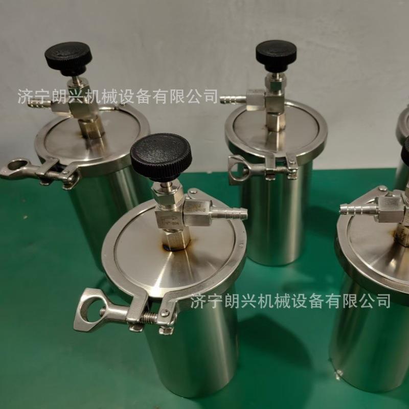 800-1井00ml卡箍不锈钢煤样DGC罐套0瓦斯解析仪配使用煤矿下用