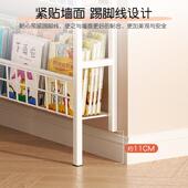 门后置物架铁艺书架落地儿童简家易极窄夹墙缝壁PMG上挂用收 包邮