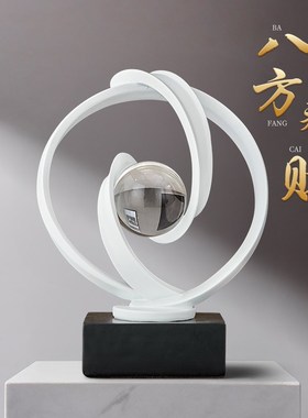 八方来财酒柜装饰品艺术摆件电视柜玄H关客厅家居高级感轻奢高档